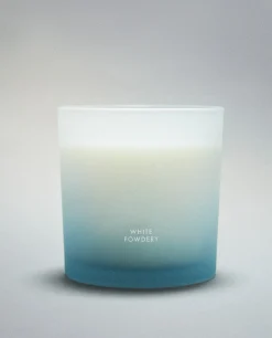 ZARA Home (350 G) White Powdery Scented Candle
