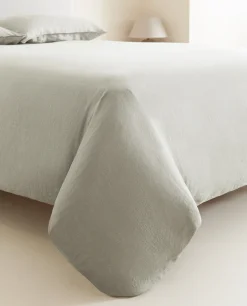 ZARA Home (140 Gsm) Washed Linen Duvet Cover