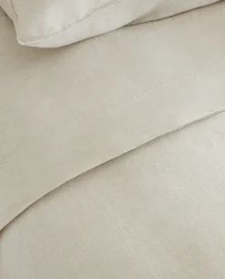 ZARA Home (160 Gsm) Washed Linen Duvet Cover