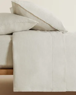 ZARA Home (160 Gsm) Washed Linen Duvet Cover