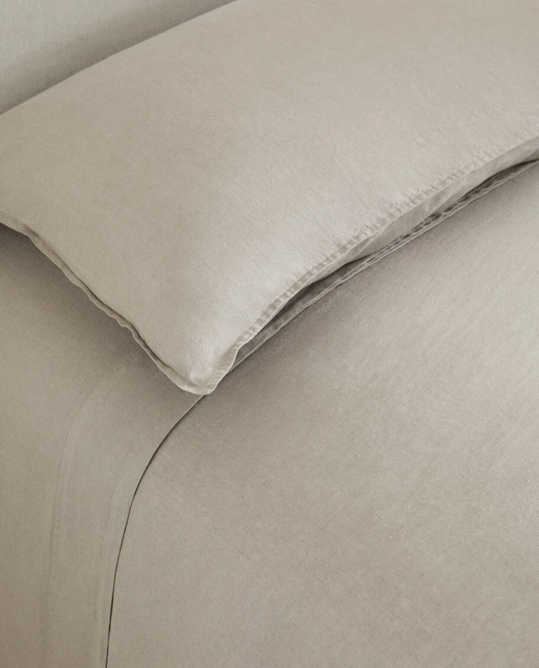 ZARA Home (140 Gsm) Washed Linen Duvet Cover