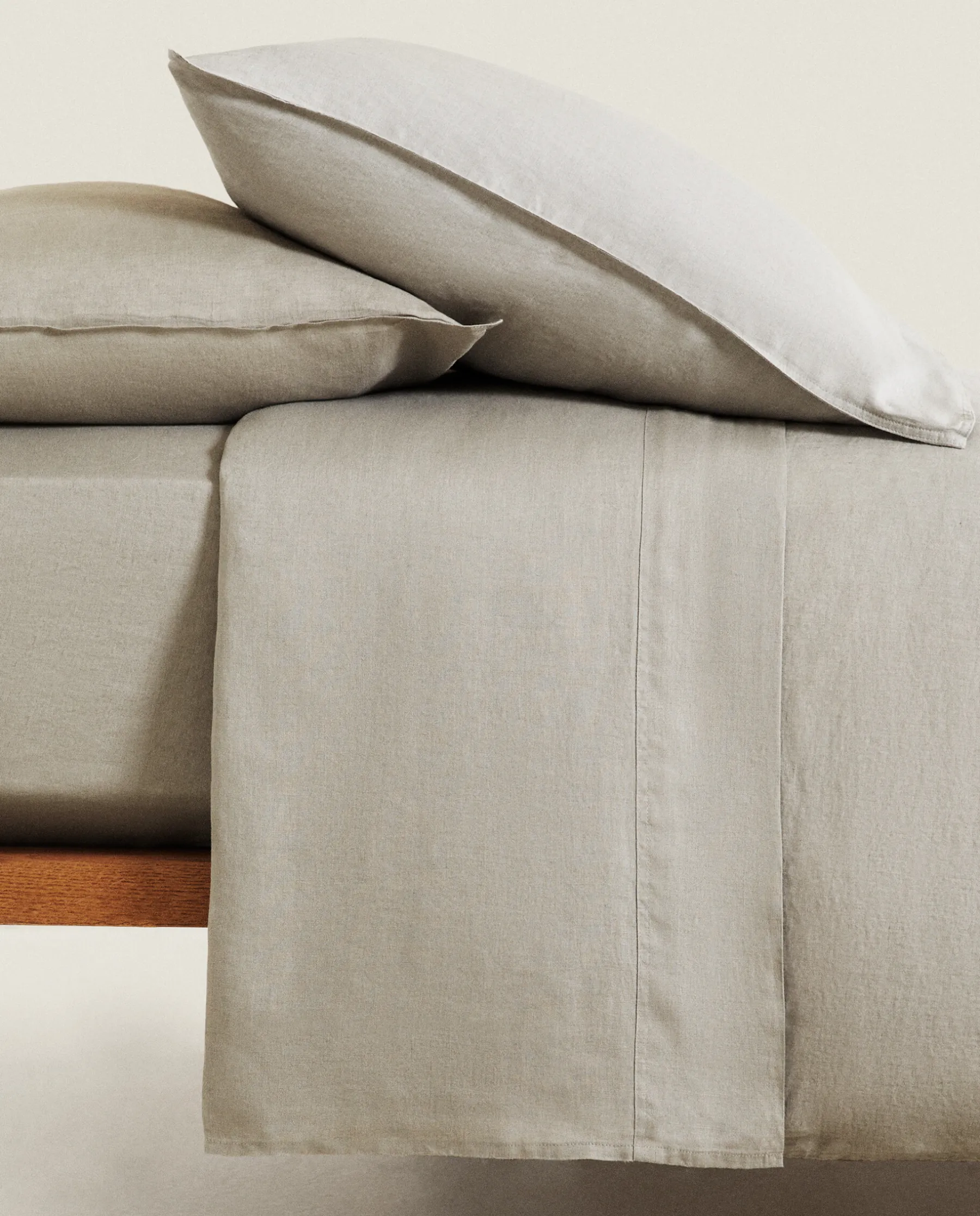 ZARA Home (140 Gsm) Washed Linen Duvet Cover