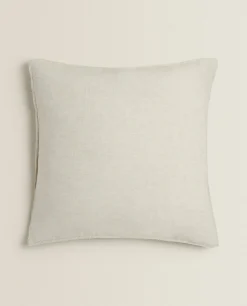 ZARA Home (160 Gsm) Washed Linen Pillowcase