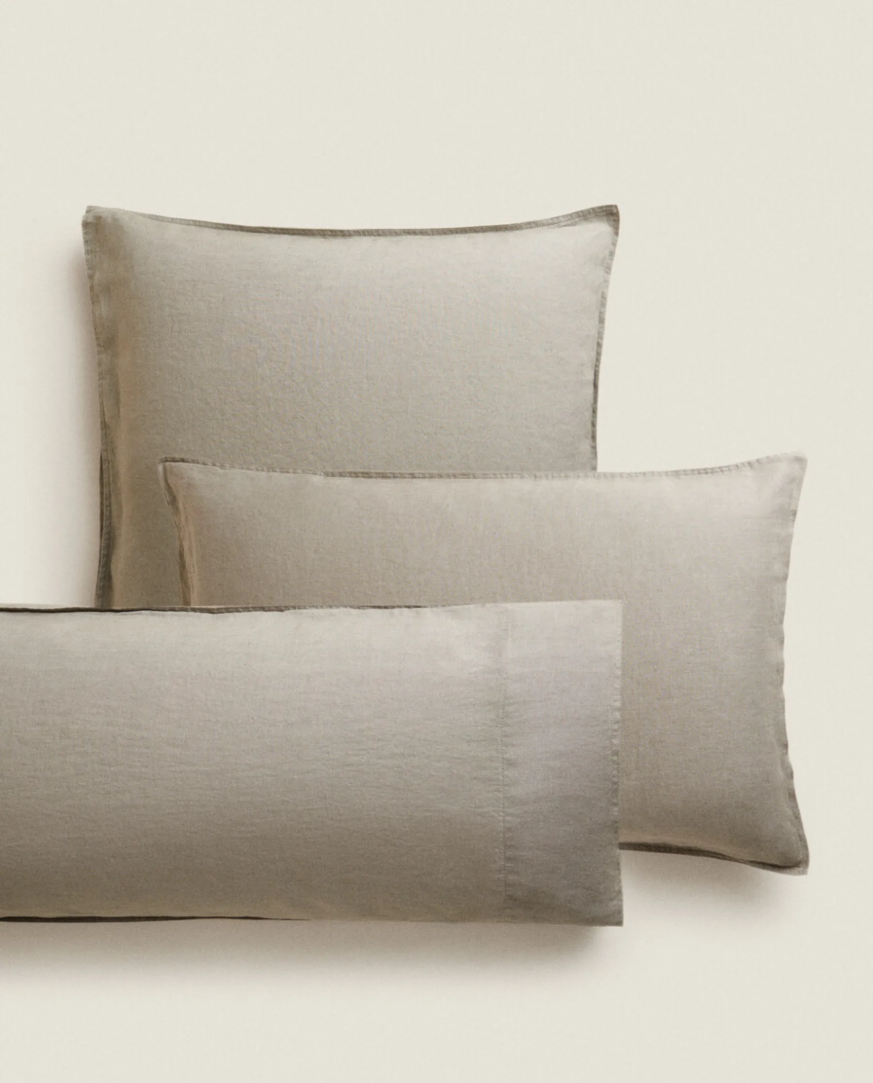 ZARA Home (140 Gsm) Washed Linen Pillowcase