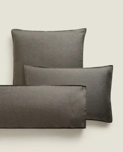 ZARA Home (140 Gsm) Washed Linen Pillowcase