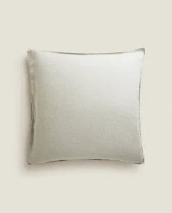 ZARA Home (140 Gsm) Washed Linen Pillowcase