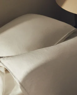 ZARA Home (160 Gsm) Washed Linen Pillowcase