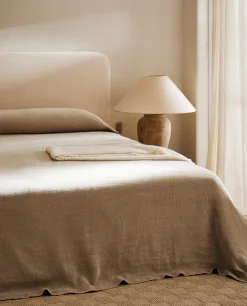 ZARA Home 100% Linen Bedspread (320 Gsm)