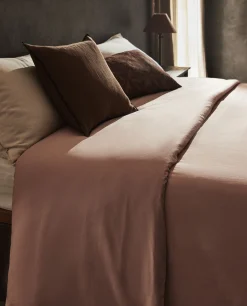 ZARA Home (180 Thread Count) Cotton Percale Duvet Cover