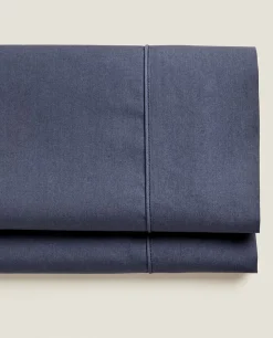 ZARA Home (300 Thread Count) Cotton Percale Flat Sheet