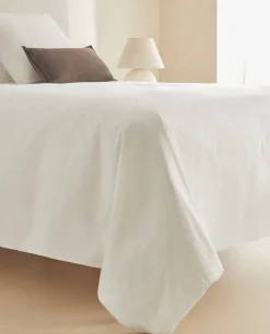 ZARA Home (300 Thread Count) Cotton Percale Duvet Cover