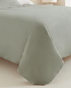 ZARA Home (180 Thread Count) Cotton Percale Duvet Cover