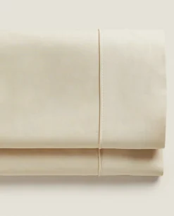 ZARA Home (300 Thread Count) Cotton Percale Flat Sheet