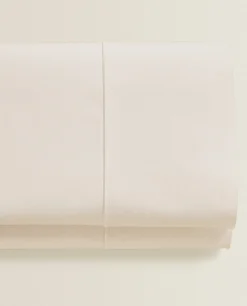 ZARA Home (300 Thread Count) Cotton Percale Flat Sheet