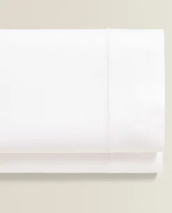 ZARA Home (300 Thread Count) Cotton Sateen Flat Sheet