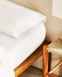 ZARA Home (300 Thread Count) Percale Fitted Sheet