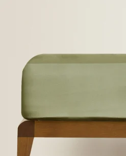 ZARA Home (300 Thread Count) Sateen Fitted Sheet