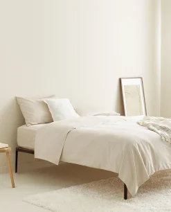 ZARA Home (300 Thread Count) Sateen Fitted Sheet
