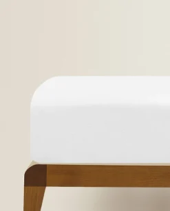 ZARA Home (300 Thread Count) Sateen Fitted Sheet