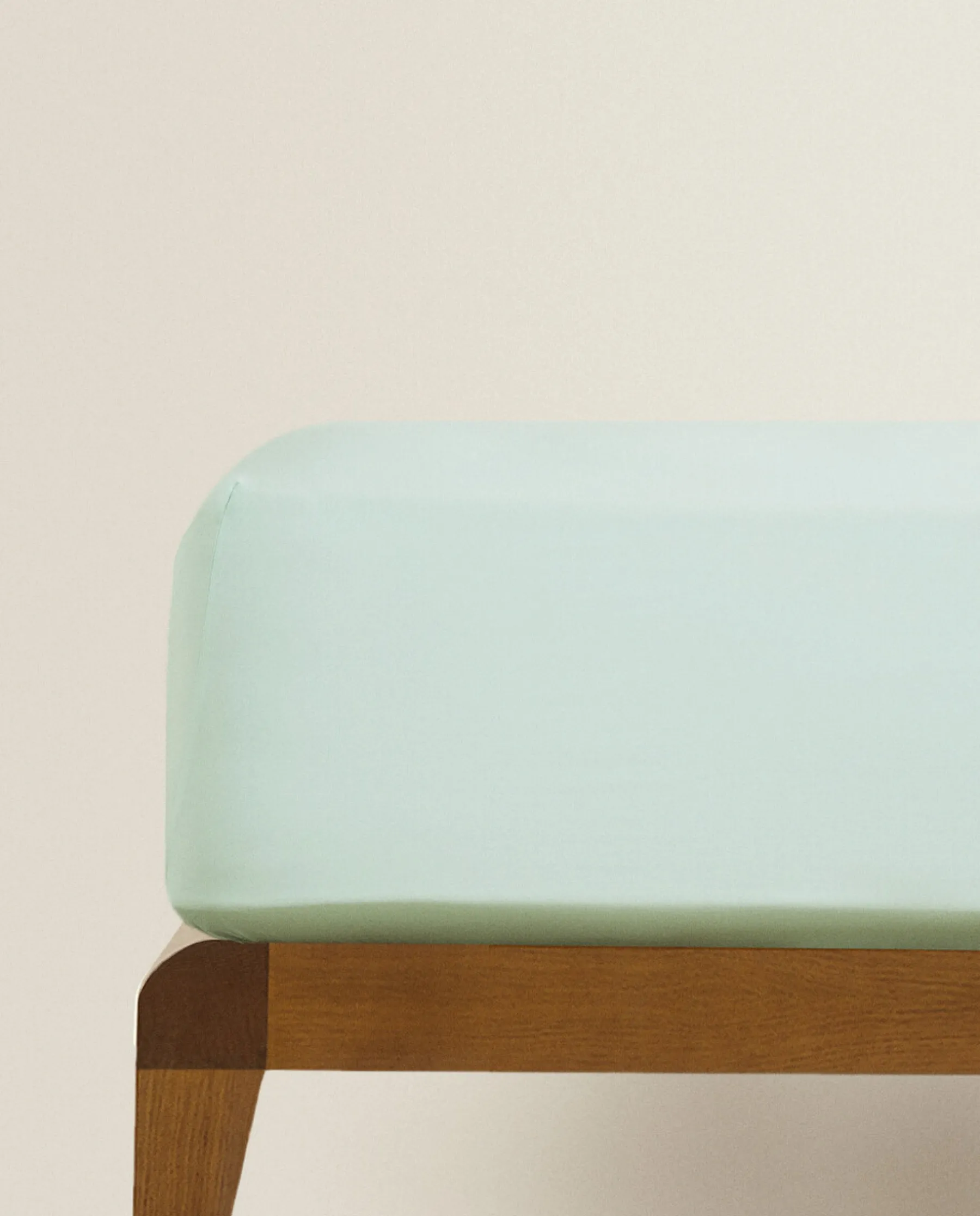 ZARA Home (300 Thread Count) Washed Sateen Fitted Sheet