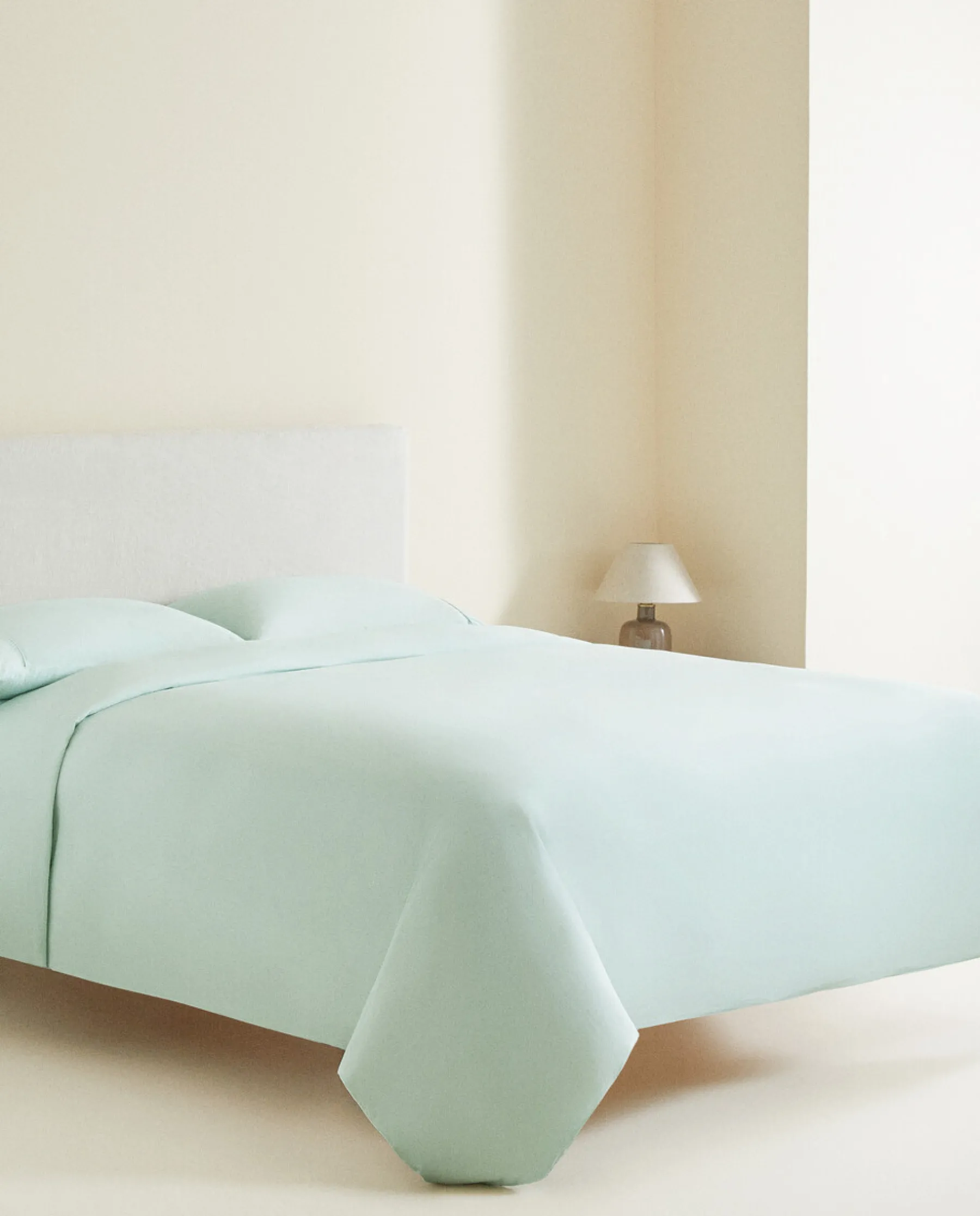 ZARA Home (300 Thread Count) Washed Sateen Fitted Sheet