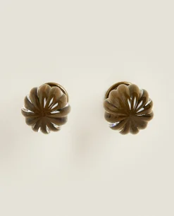 ZARA Home Acrylic Door Knob (Pack Of 2)