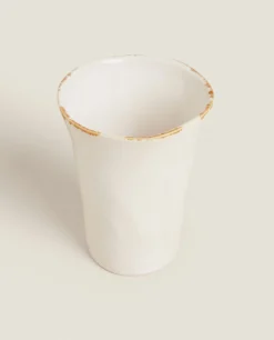 ZARA Home Antique Finish Ceramic Tumbler