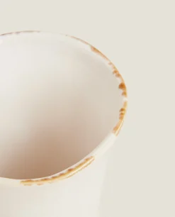 ZARA Home Antique Finish Ceramic Tumbler