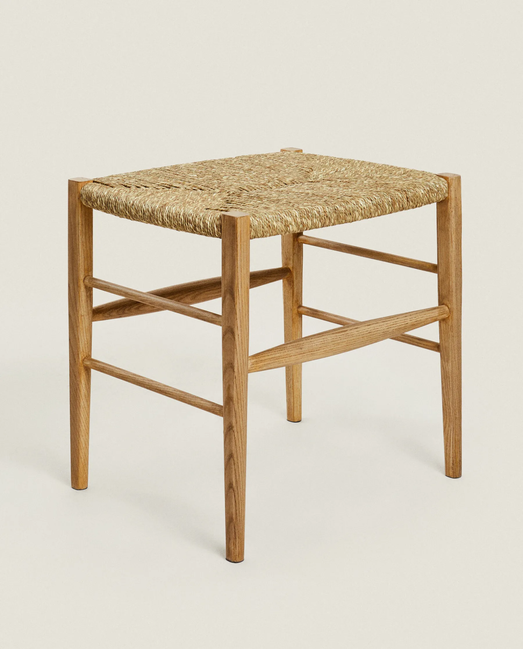ZARA Home Ash And Seagrass Bench