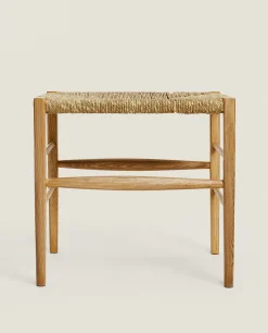 ZARA Home Ash And Seagrass Bench