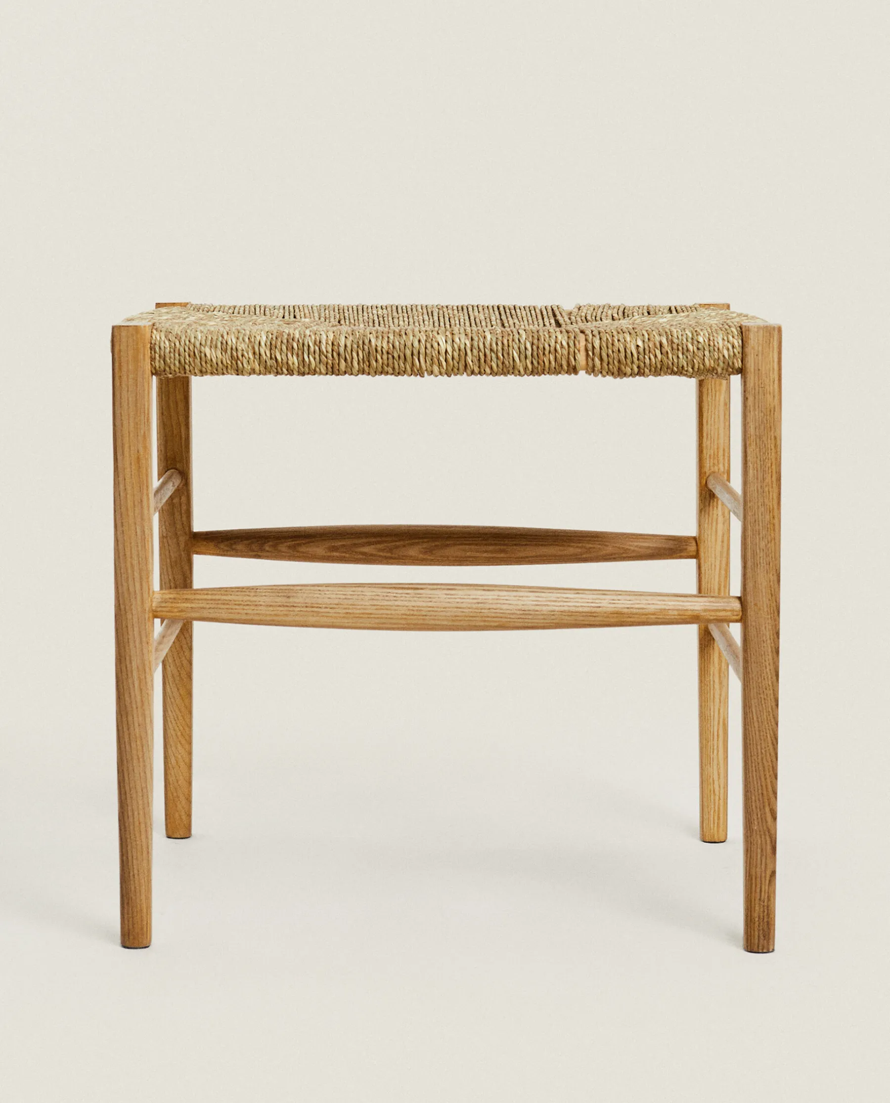 ZARA Home Ash And Seagrass Bench