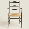 ZARA Home Ash And Seagrass Chair With Arm Rests