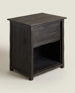ZARA Home Ash Bedside Table