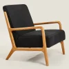 ZARA Home Ash Wood And Linen Armchair