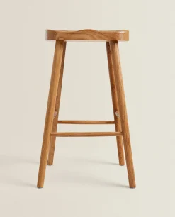 ZARA Home Ash Wood Stool