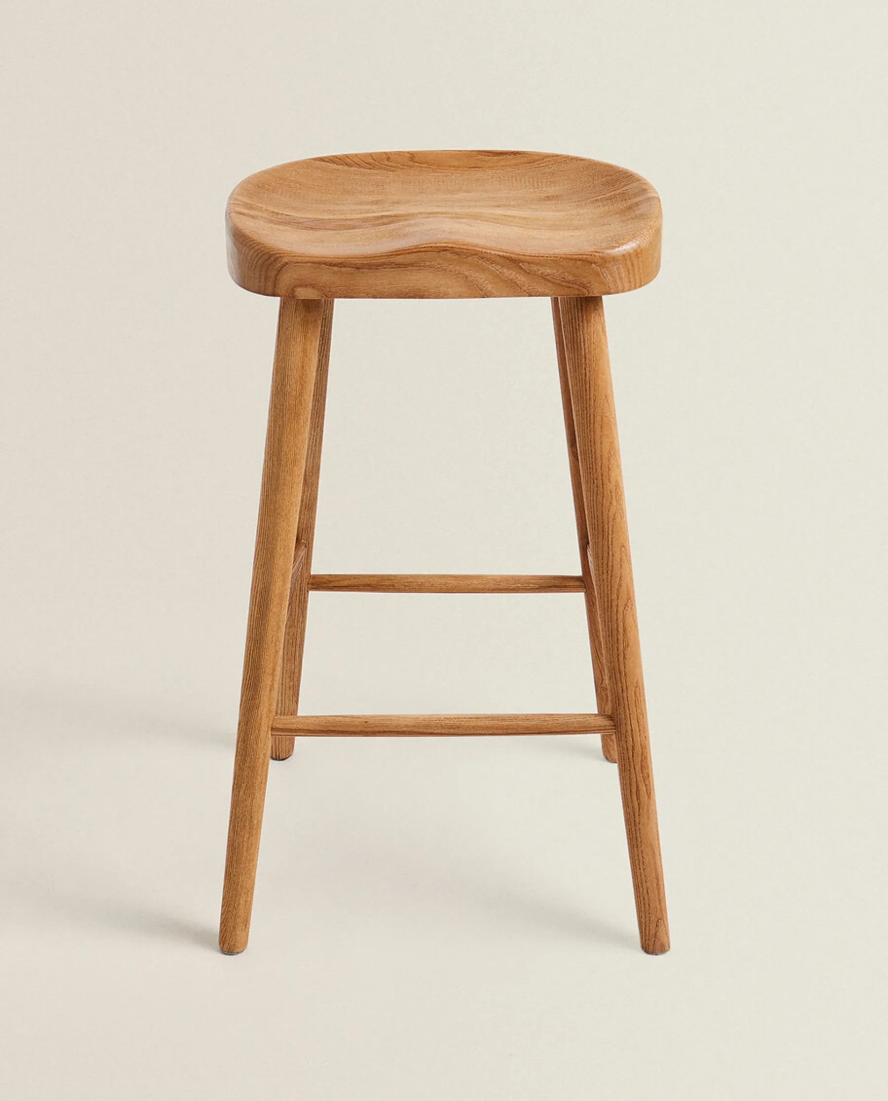 ZARA Home Ash Wood Stool