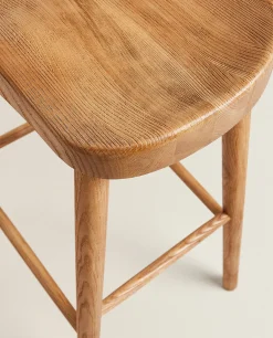 ZARA Home Ash Wood Stool