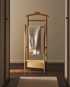 ZARA Home Ash Wood Valet Stand