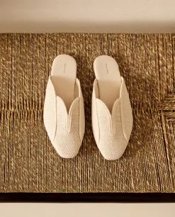ZARA Home Babouche Slippers With Detailing