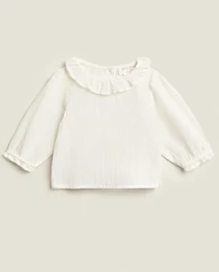 ZARA Home Baby Shirt With Ruffles