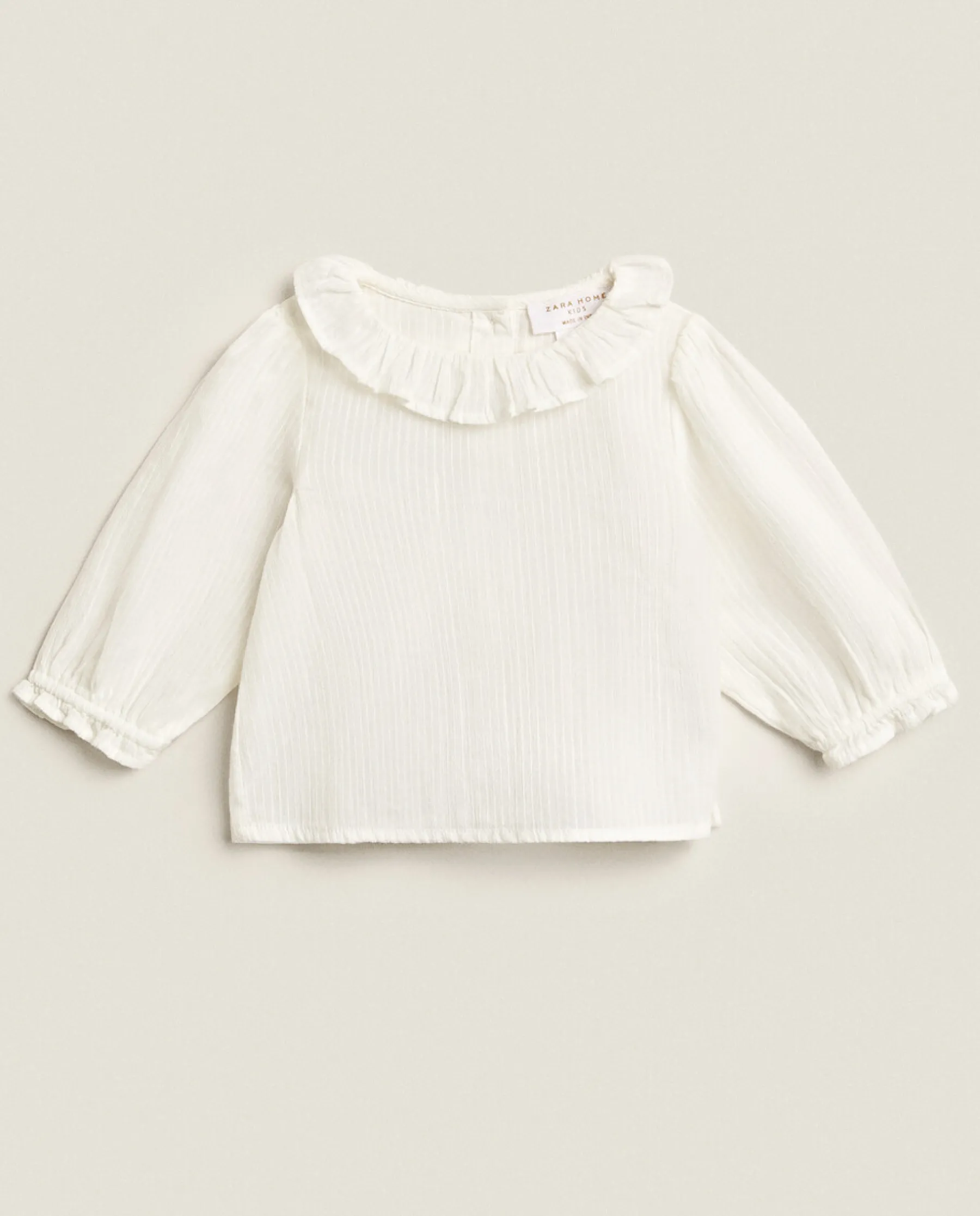 ZARA Home Baby Shirt With Ruffles