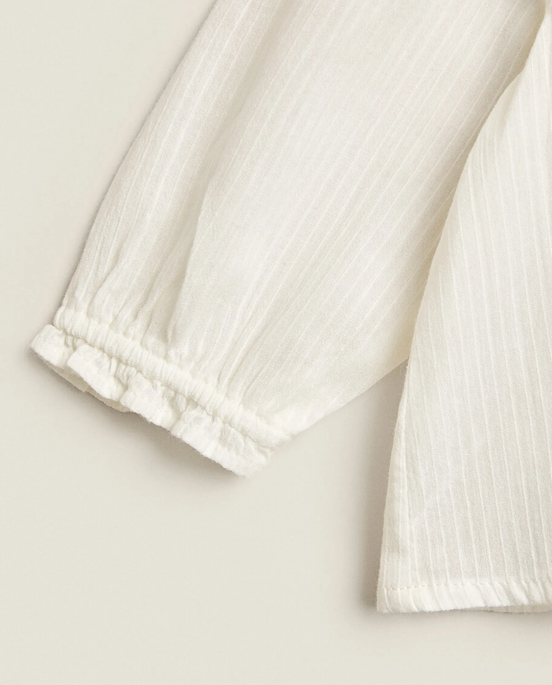 ZARA Home Baby Shirt With Ruffles