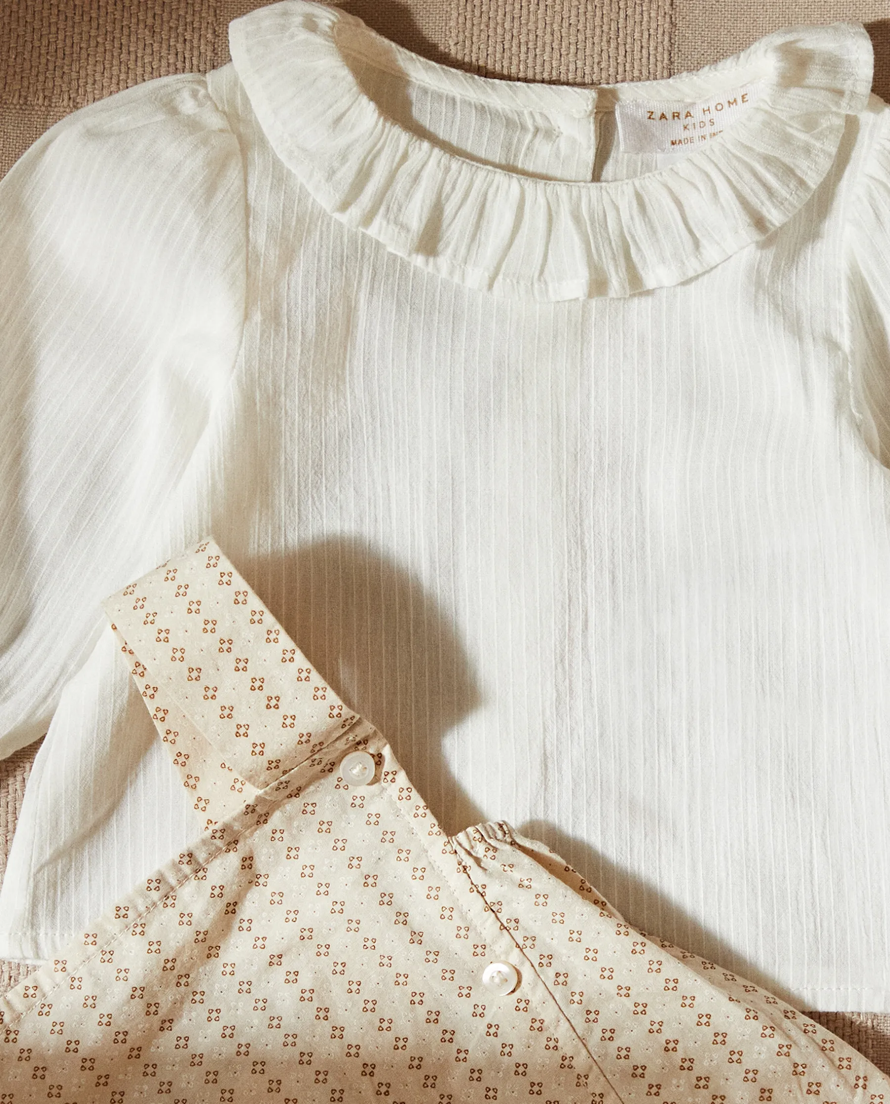 ZARA Home Baby Shirt With Ruffles