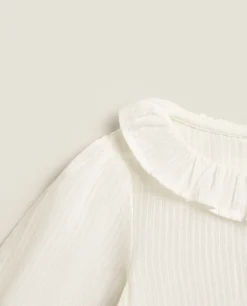 ZARA Home Baby Shirt With Ruffles
