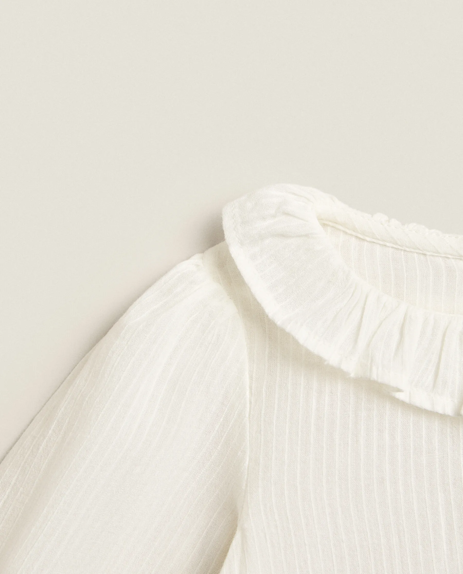 ZARA Home Baby Shirt With Ruffles