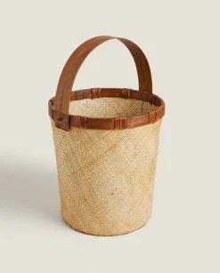 ZARA Home Basket With Handle