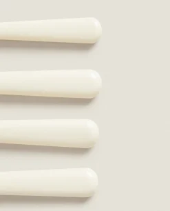 ZARA Home Beige Flatware Set (4 Pieces)