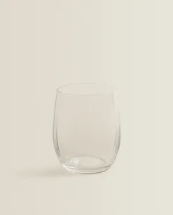 ZARA Home Bohemia Crystal Tumbler With Lines