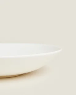ZARA Home Bone China Soup Plate