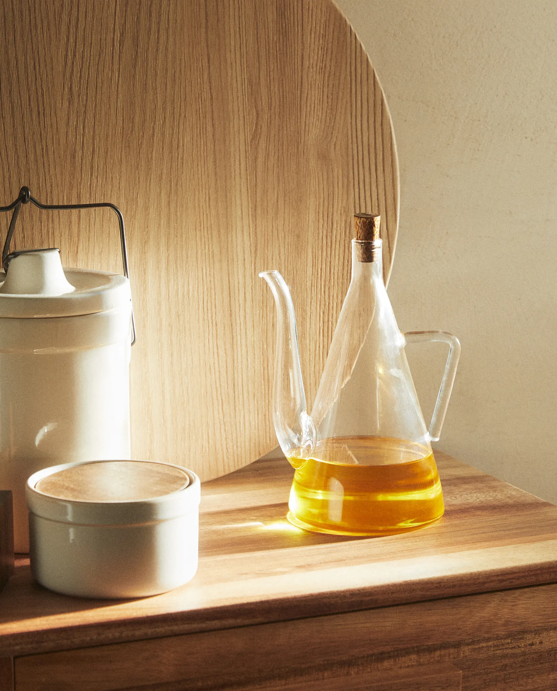 ZARA Home Borosilicate Glass Cruet